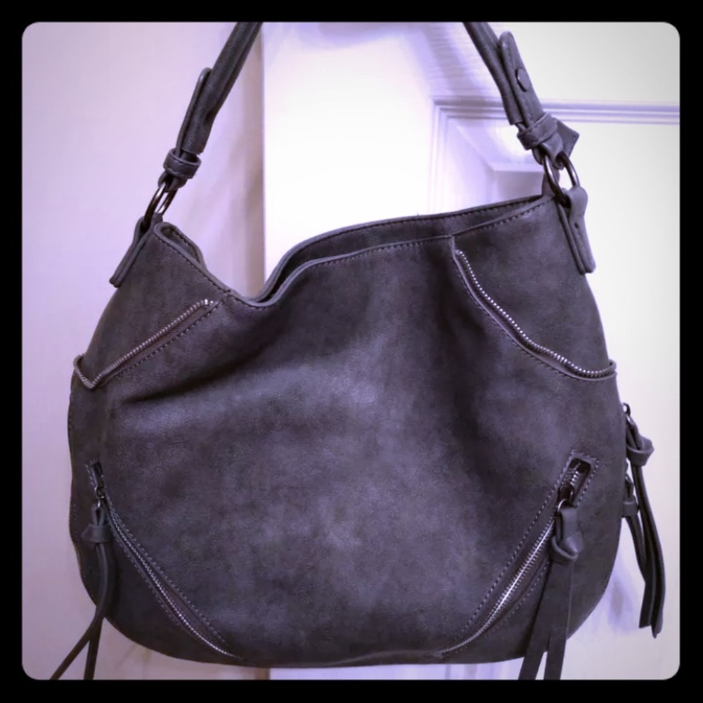 ISO — in search of Urban Expressions gray hobo bag